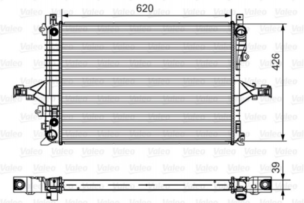 Valeo Ψυγείο, Ψύξη Κινητήρα - 735539