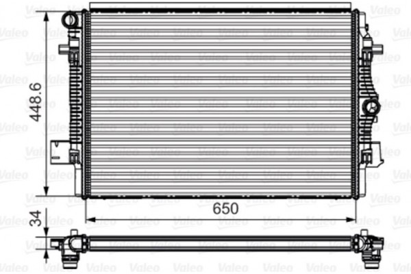 Valeo Ψυγείο, Ψύξη Κινητήρα - 735622