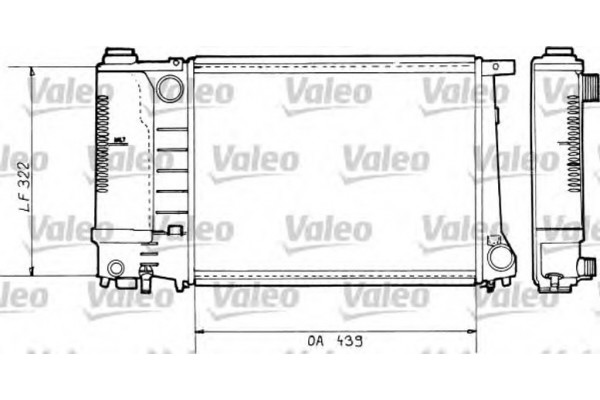 Valeo Ψυγείο, Ψύξη Κινητήρα - 730365
