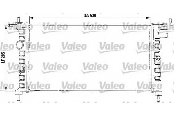Valeo Ψυγείο, Ψύξη Κινητήρα - 731013
