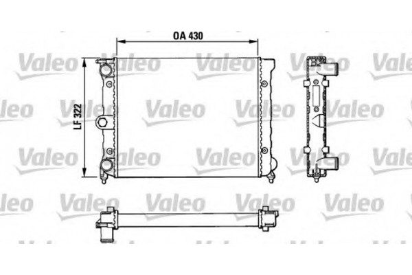 Valeo Ψυγείο, Ψύξη Κινητήρα - 883819