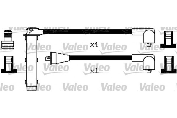 Valeo Σετ Καλωδίων Υψηλής Τάσης - 346656