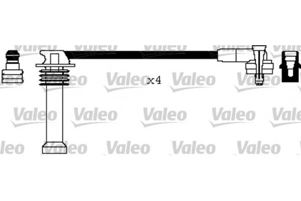 Valeo Σετ Καλωδίων Υψηλής Τάσης - 346615