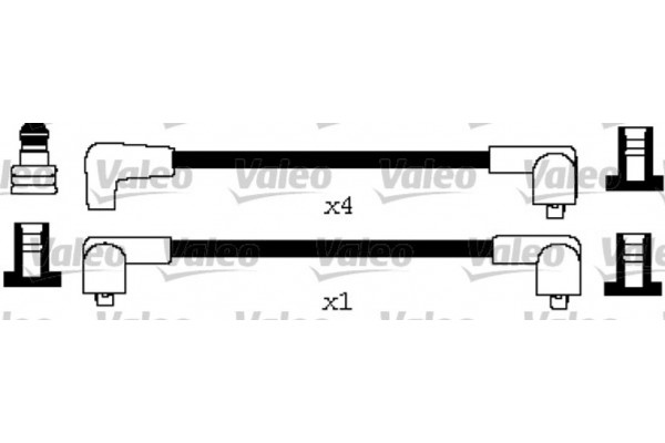 Valeo Σετ Καλωδίων Υψηλής Τάσης - 346592