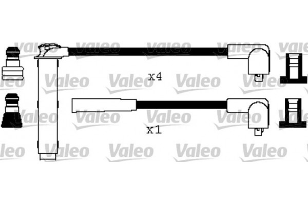 Valeo Σετ Καλωδίων Υψηλής Τάσης - 346546