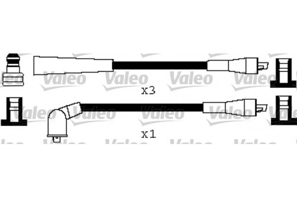 Valeo Σετ Καλωδίων Υψηλής Τάσης - 346536