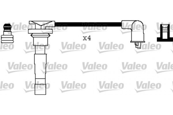 Valeo Σετ Καλωδίων Υψηλής Τάσης - 346351