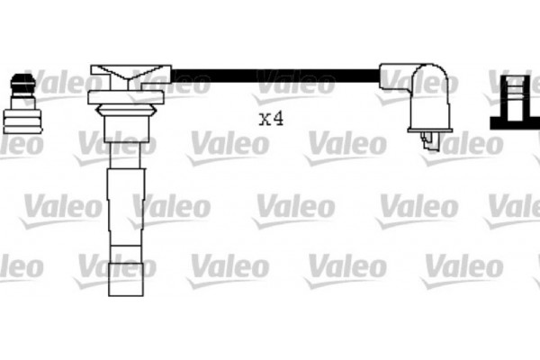 Valeo Σετ Καλωδίων Υψηλής Τάσης - 346351