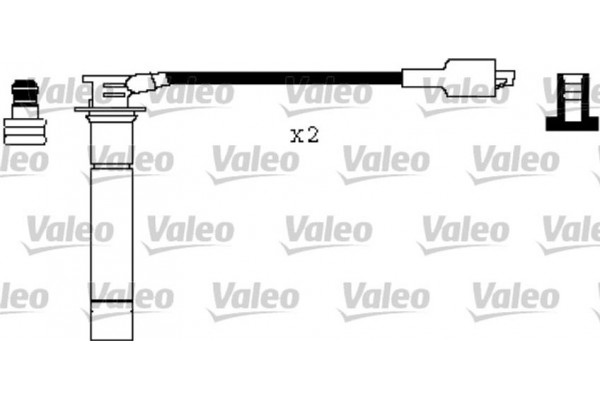 Valeo Σετ Καλωδίων Υψηλής Τάσης - 346336