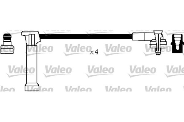 Valeo Σετ Καλωδίων Υψηλής Τάσης - 346301