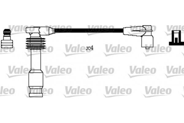 Valeo Σετ Καλωδίων Υψηλής Τάσης - 346292