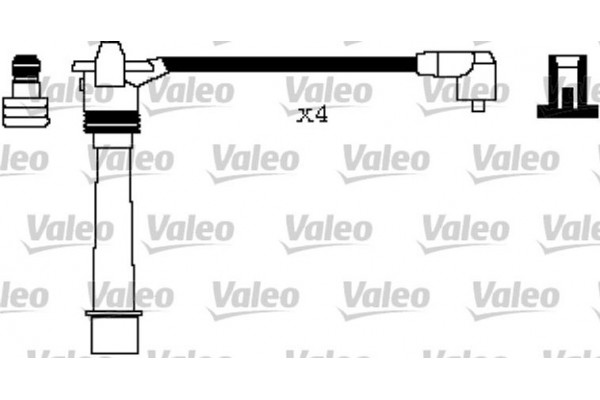 Valeo Σετ Καλωδίων Υψηλής Τάσης - 346248