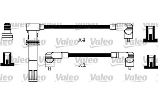 Valeo Σετ Καλωδίων Υψηλής Τάσης - 346247