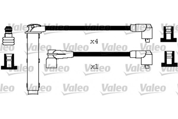 Valeo Σετ Καλωδίων Υψηλής Τάσης - 346237