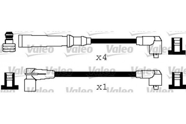 Valeo Σετ Καλωδίων Υψηλής Τάσης - 346209