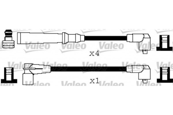 Valeo Σετ Καλωδίων Υψηλής Τάσης - 346209