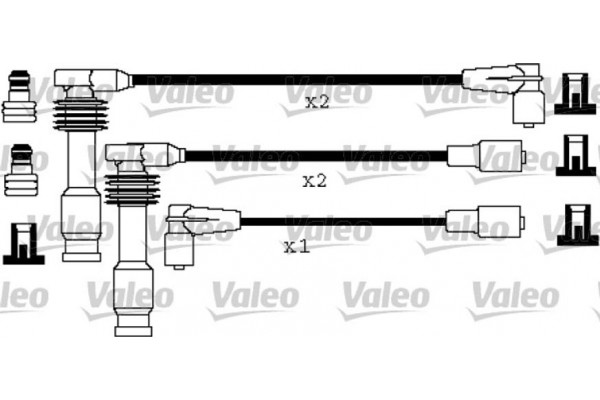 Valeo Σετ Καλωδίων Υψηλής Τάσης - 346193