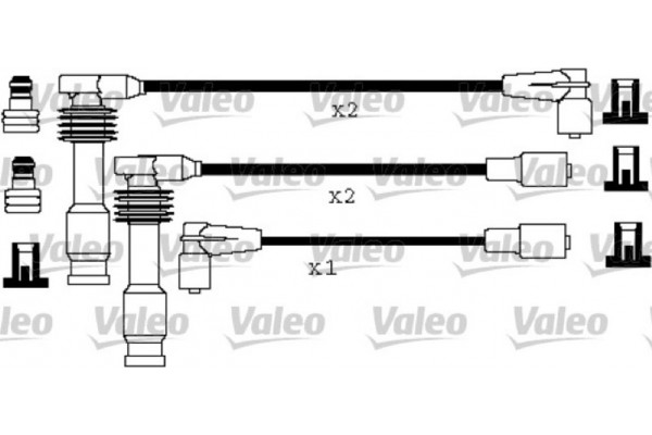 Valeo Σετ Καλωδίων Υψηλής Τάσης - 346193
