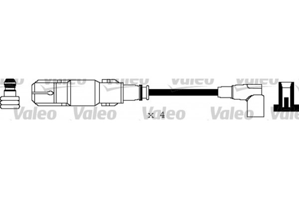 Valeo Σετ Καλωδίων Υψηλής Τάσης - 346170