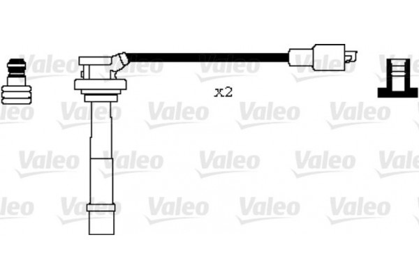 Valeo Σετ Καλωδίων Υψηλής Τάσης - 346079