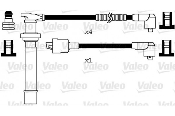 Valeo Σετ Καλωδίων Υψηλής Τάσης - 346075