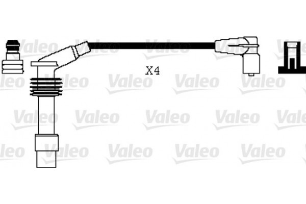 Valeo Σετ Καλωδίων Υψηλής Τάσης - 346074