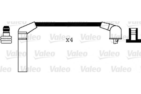 Valeo Σετ Καλωδίων Υψηλής Τάσης - 346062