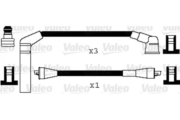 Valeo Σετ Καλωδίων Υψηλής Τάσης - 346014