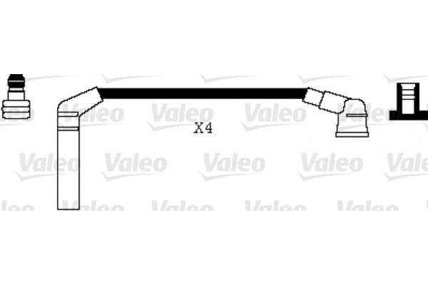 Valeo Σετ Καλωδίων Υψηλής Τάσης - 346006