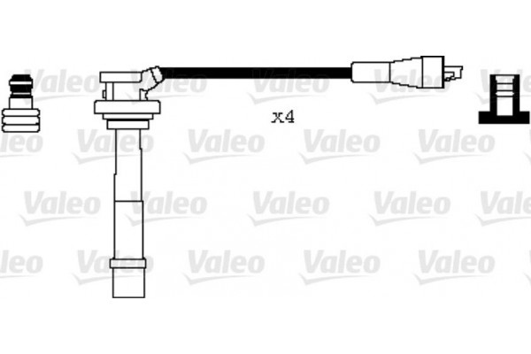 Valeo Σετ Καλωδίων Υψηλής Τάσης - 346005