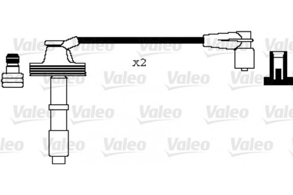 Valeo Σετ Καλωδίων Υψηλής Τάσης - 346001