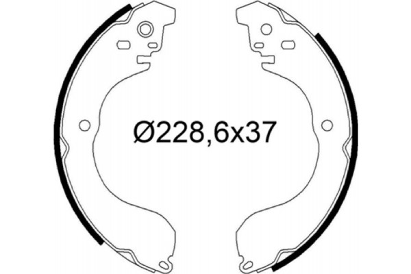 Valeo Σετ Σιαγόνων Φρένων - 564296