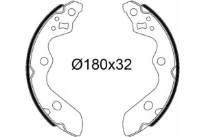 Valeo Σετ Σιαγόνων Φρένων - 564321