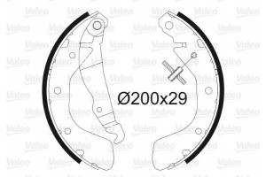 Valeo Σετ Σιαγόνων Φρένων - 562077