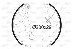 Valeo Σετ Σιαγόνων Φρένων - 562077