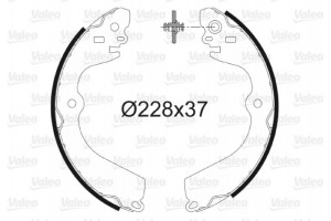 Valeo Σετ Σιαγόνων Φρένων - 564195