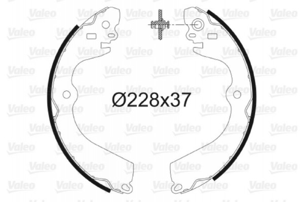Valeo Σετ Σιαγόνων Φρένων - 564195