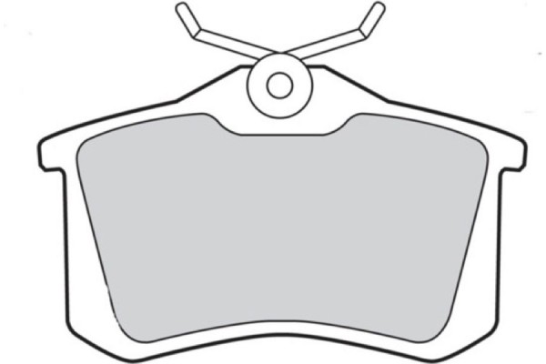 Valeo Σετ τακάκια, Δισκόφρενα - 598180