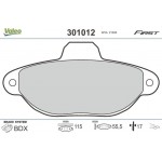 Valeo Σετ τακάκια, Δισκόφρενα - 301012