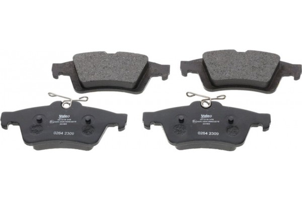 Valeo Σετ τακάκια, Δισκόφρενα - 301019