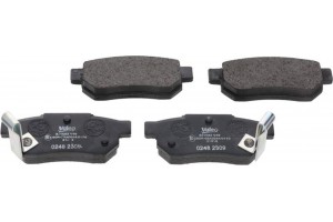 Valeo Σετ τακάκια, Δισκόφρενα - 301053