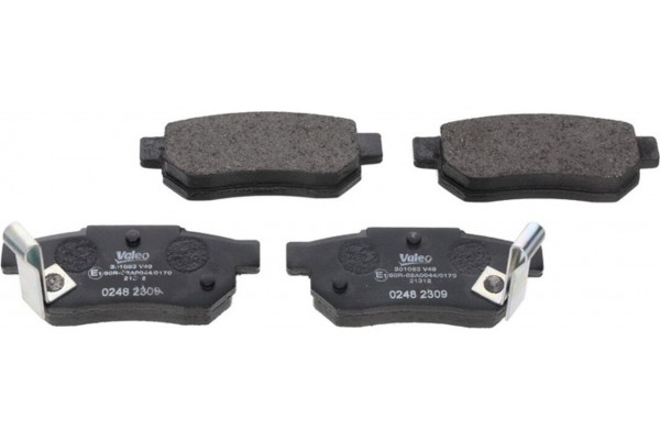 Valeo Σετ τακάκια, Δισκόφρενα - 301053