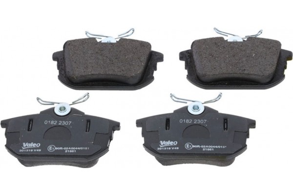 Valeo Σετ τακάκια, Δισκόφρενα - 301319