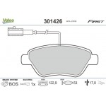 Valeo Σετ τακάκια, Δισκόφρενα - 301426