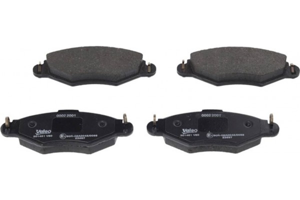 Valeo Σετ τακάκια, Δισκόφρενα - 301461