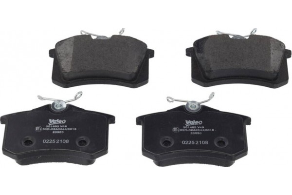 Valeo Σετ τακάκια, Δισκόφρενα - 301463