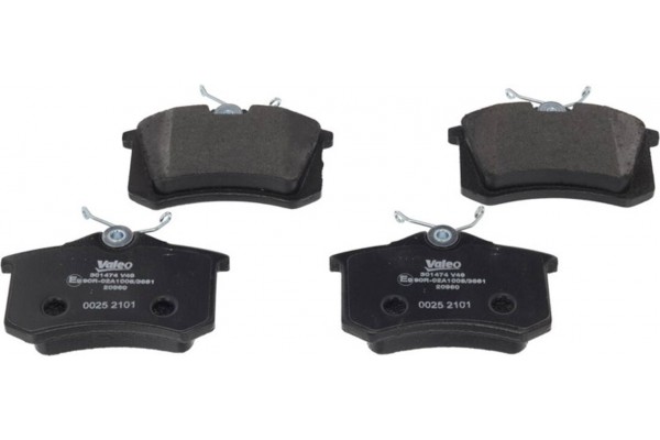 Valeo Σετ τακάκια, Δισκόφρενα - 301474