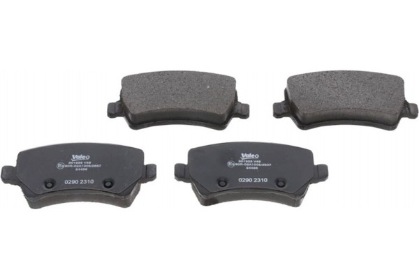 Valeo Σετ τακάκια, Δισκόφρενα - 301928