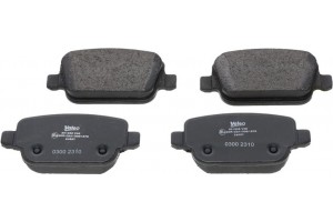 Valeo Σετ τακάκια, Δισκόφρενα - 301935