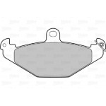 Valeo Σετ τακάκια, Δισκόφρενα - 598055